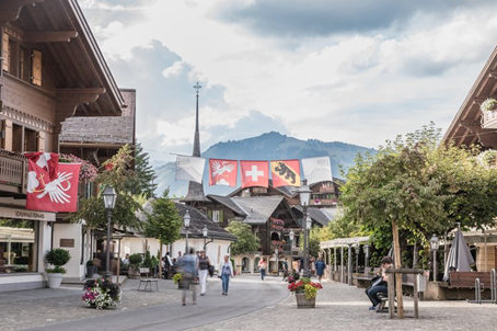 Strasse Saanen
